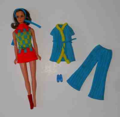 Vintage Barbie 1972 WALKING JAMIE SEARS EXC #1247 STROLLIN' IN STYLE