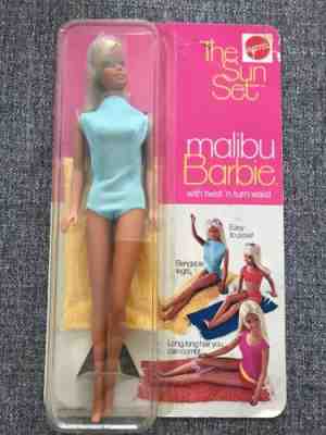 1970 Sun Set Malibu Barbie doll 1067 - first version made in JAPAN - RARE - NRFB