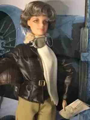 Mattel Barbie Signature Inspiring Women Amelia Earhart Aviator Pilot Doll MIBÂ â?¨