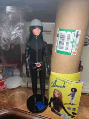 La Poupee Mannequin Anouk Barbie Doll Caprice Bol d' Or Motorcycle Girl #0060