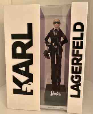 Barbie Collector 2014 Karl Lagerfeld Barbie Doll 675/999 Platinum Label