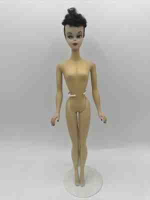 Vintage Brunette Barbie Doll Ponytail Number 2 #2 Two Hair Cut, As Is
