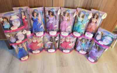BARBIE IN THE 12 DANCING PRINCESSES HUGE LOT COMPLETE COLLECTION 16 DOLLS 2006