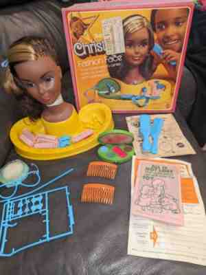 RARE!! Superstar Barbie Christie Fashion Face Set - AMAZING!!