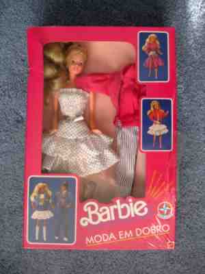 BARBIE DOLL MODA EM DOBRO - ESTRELA BRAZIL FOREIGN IMPORT #10.50.10