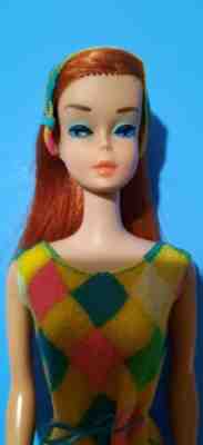 1966 Vintage Color Magic Barbie Ruby Red/Midnight excellent