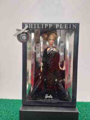 Philipp Plein 50th Anniversary Barbie Doll Platinum Label 2009 Mattel 171 of 999