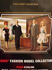 4 Barbie Mad Men Barbie Silkstone Dolls BFMC Gold Label 2010 Mattel
