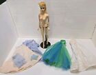 VINTAGE PONYTAIL BARBIE DOLL BLONDE BROWN EYE SHADOW & OUTFITS JAPAN