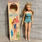 Miss Suzette Doll Uneeda VTG 60s Blonde Barbie Bild Lilli Clone WT Grant In Box