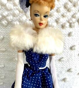 Estate Sale Vintage #2 Ponytail Barbie Doll - All Original With Outfit