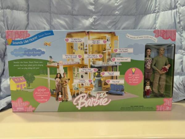 2004 Barbie Sounds Like Home Smart House