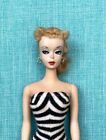 Vintage VHTF #1 Blonde Ponytail Barbie Doll Zebra Suit Sunglasses Shoes 1959