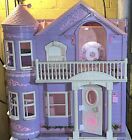 1995 Barbie Folding Victorian Dream House Purple & Pink With a Working Elevator