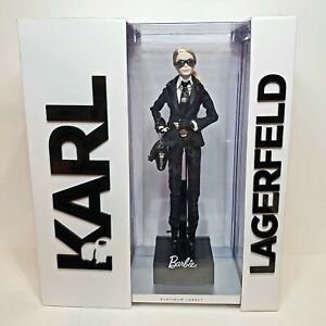 KARL LAGERFELD BARBIE DOLL 2014 PLATINUM LABEL #694/999 MATTEL BCP92 NRFB