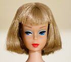 Vintage 1966 Silver Ash Blonde Long Haired American Girl Straight Leg Barbie