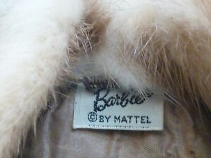 Barbie Sears Exclusive Genuine Mink, Tagged, 1964-1965, from Original Owner