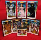 The Wizard of Oz Barbie Collection Pink Label Set of 8 Mattel 2006 !