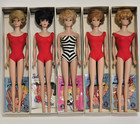 Vtg Bubblecut Barbie LOT Ash Blonde Brunette Platinum Redhead White Ginger IOB