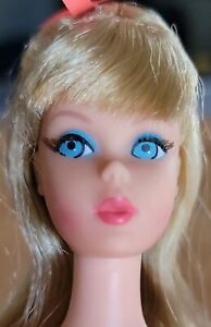 Rare Gorgeous Vintage Mod Sears Beautiful Blues TNT Barbie Doll w/Blue Eyeliner