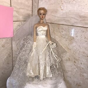 1959-62 Barbie doll #850 + #972 Wedding Day ensemble Great condition see picture