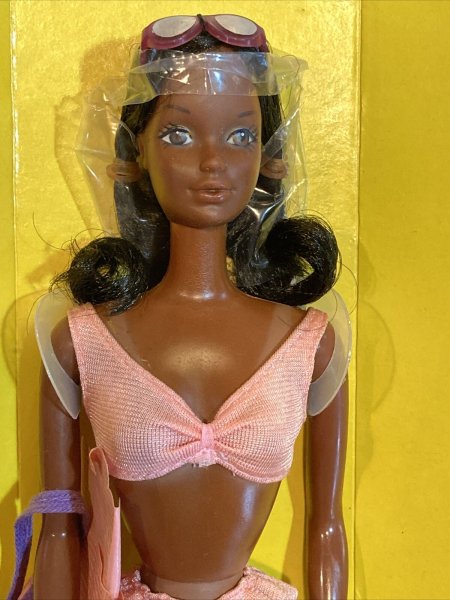 1978 Sun Lovin' Malibu Christie No 7745 Mattel w Peek-a-boo Tan Steffie Face NIB