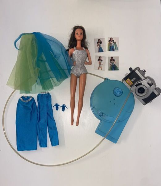 Fashion Photo Pj 1977 RARE Vtg Original Barbie Mattel Doll Outfit Camera Photos
