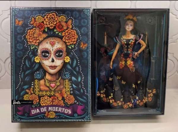 NEW 2019 Barbie Dia De Los Muertos Doll Day Of The Dead Limited Edition FXD52