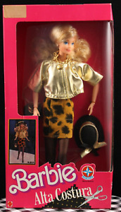 VINTAGE BARBIE ALTA COSTURA ESTRELA 10.50.61 MATTEL BRAZIL NRFB FOREIGN ISSUE