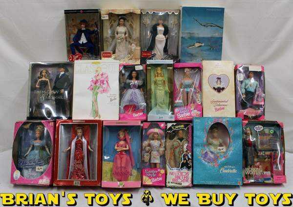 Barbie/Doll Lot of 18: Evening Sophisticate, Spring Bouquet, Valentine & More NR