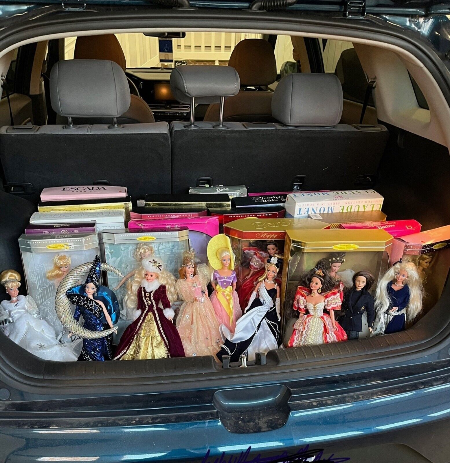 barbie doll collection lot