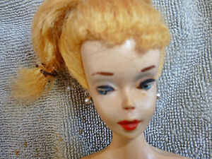 Vintage BARBIE Blonde #3 Ponytail Barbie Doll Original Owner