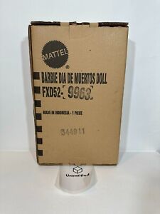 Barbie 2019 Dia De Los Muertos Day of The Dead Doll Mattel Limited Edition Rare