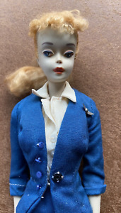 VINTAGE 1960 MATTEL #3 BLOND PONYTAIL BARBIE #850