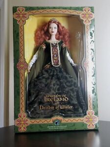 Deirdre of Ulster Platinum Label Collector Barbie Doll Legends of Ireland NIB