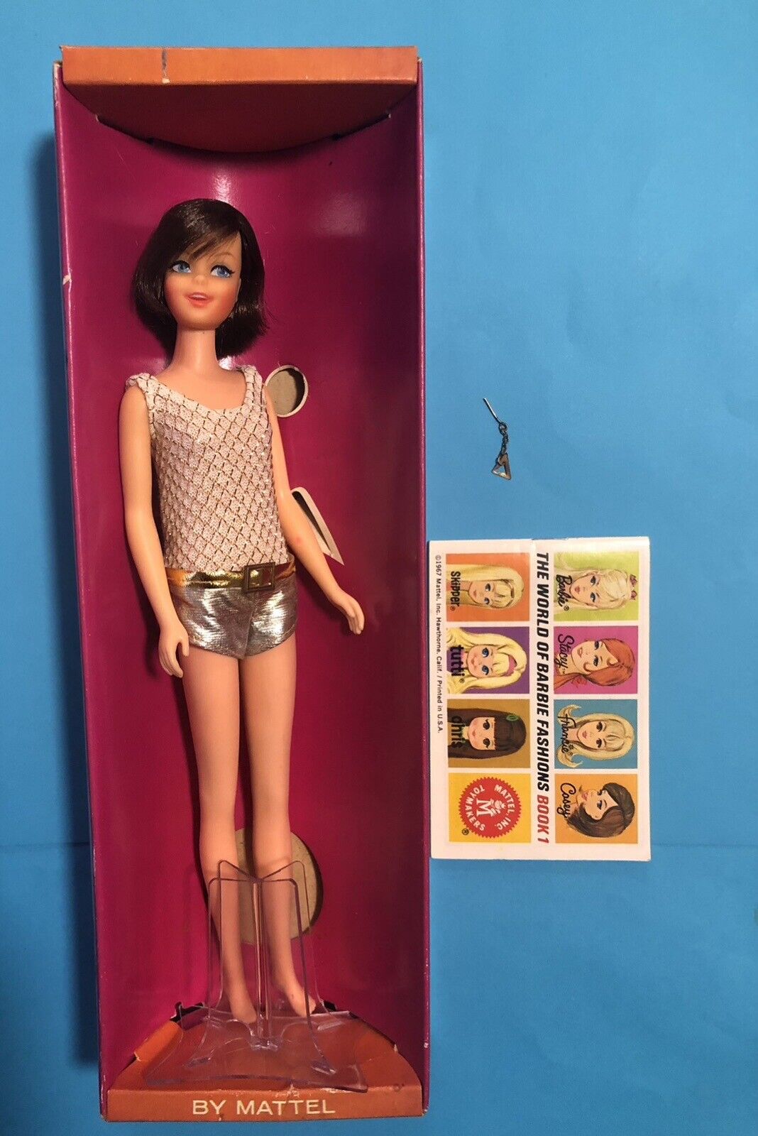 Vintage Barbie CASEY Doll #1180 Twist n Turn TNT  In Box