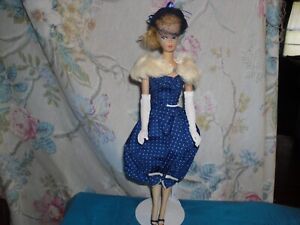 1959 No. 2 Barbie Doll Dressed in Gay Parisienne - Doll Needs TLC So Please Read