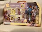 Barbie Happy Family Grandma’s Kitchen Grandparents Gift Set B9880 SEALED BOX DMG