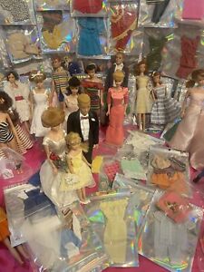 Vintage Barbie Doll Lot! Huge! Meticulously Sorted ~ 1950’s up~ 24 Dolls +++