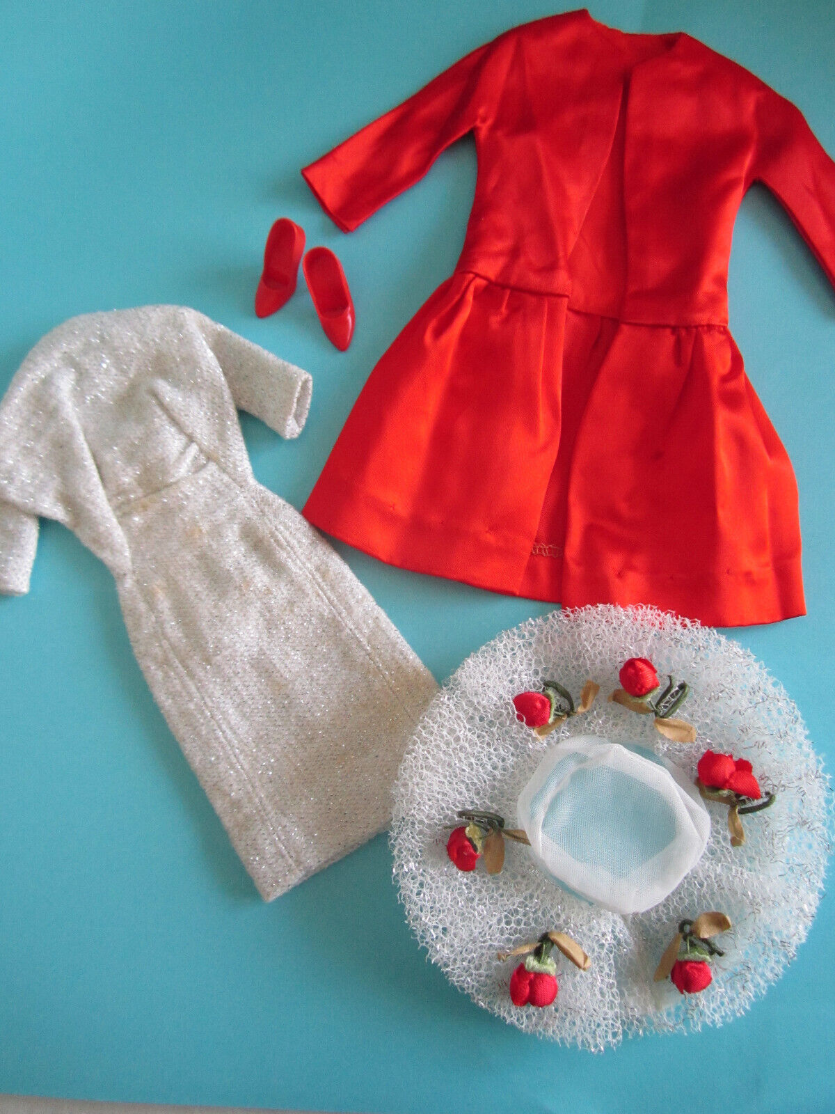 Vintage Barbie SHIMMERING MAGIC #1664 Outfit with Shoes COMPLETE!!