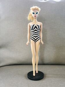 Original #1 1959 Vintage Blonde ponytail Barbie with all accessories