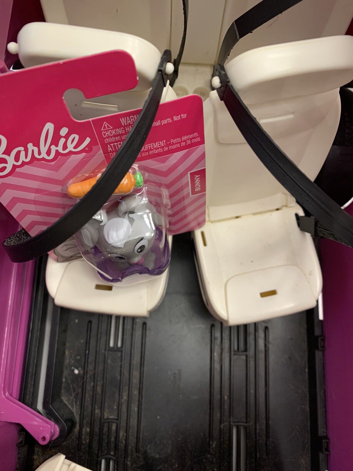 Barbie Volkswagen Microbus Vehicle SUV VAN (PURPLE) Sliding door 2002