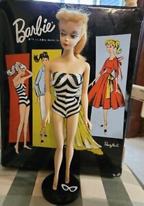 Vintage Barbie Ponytail #1 blond, handpainted