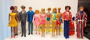 Vintage, Mod, Superstar, 90's to Present Barbie Lot 20 Dolls, Clothes+ READ EUC!