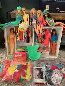 Mod Barbies Mod Era Barbie lot, clothes, accessories