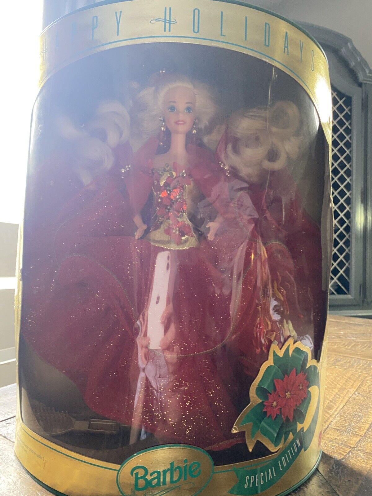 1993 Mattel Barbie Doll Happy Holidays