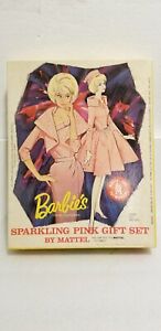 Vintage  Rare 1964 Barbie Sparkling Pink Gift Set Wow conditions original box