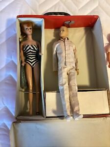 Original Barbie, Ken , Midge Skipper Scooter and Ricky
