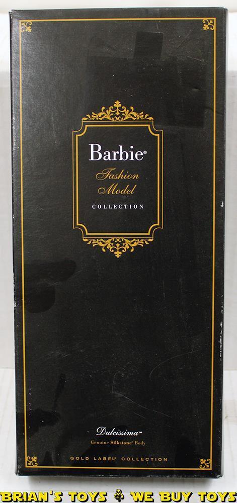 Mattel Barbie Fashion Model Collection Gold Label Dulcissima Silkstone Doll NR