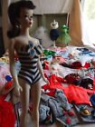Vintage Barbie Doll #3 Ivory, Brunette Ponytail, 39 Outfits TM (Parisienne)